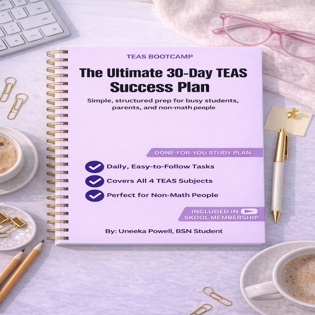 The Ultimate 30-Day TEAS Success Plan